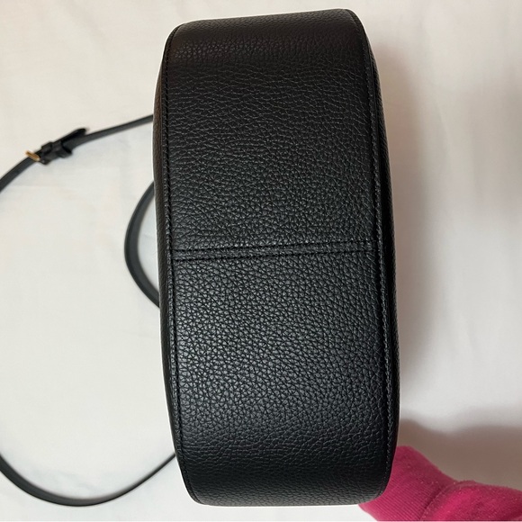 NEW Kate Spade Janie Black Pebbled Leather Shoulder Bag Crossbody Purse KE660 - Picture 7 of 11